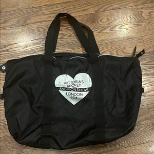 Victoria's Secret Black Fashion Show Tote